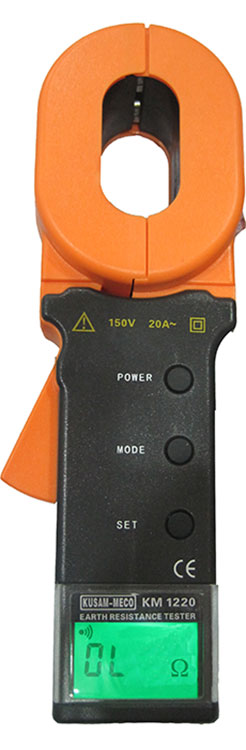 Clamp On Type Earth Resistance Tester