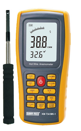 Hot Wire Thermal Anemometer