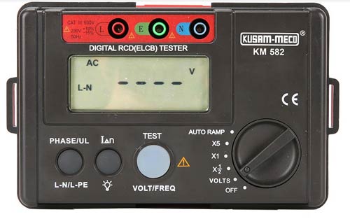 DC handheld resistance tester