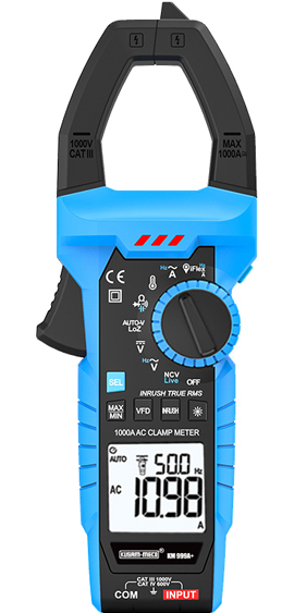 Digital Clampmeter With Inrush Current