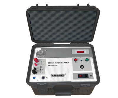 Digital DC low resistance meter