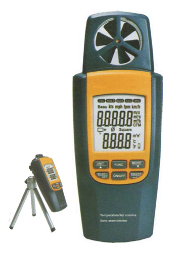 LONGJUAN-C Windmeter Digital Anemometer Air Temperature Meter Anemometer Air Temperature Meter Anemometer 