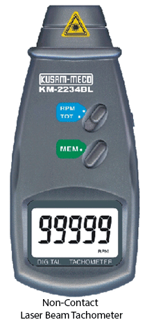 Digital Tachometer, Contactand Non Contact Digital Tachometers