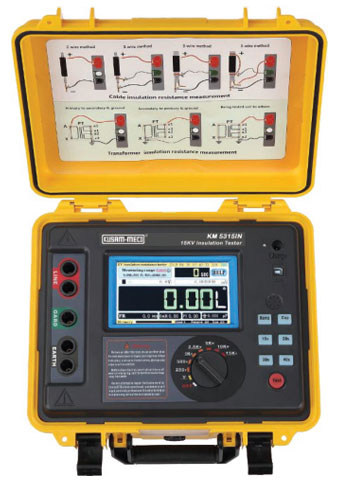 DC handheld resistance tester